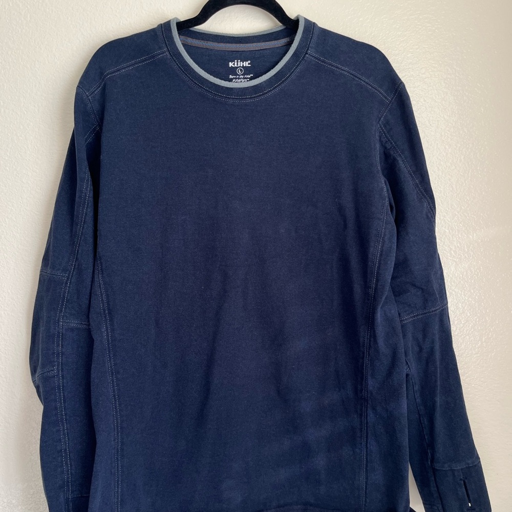 Kuhl Men's Navy Sweater - men’s L
